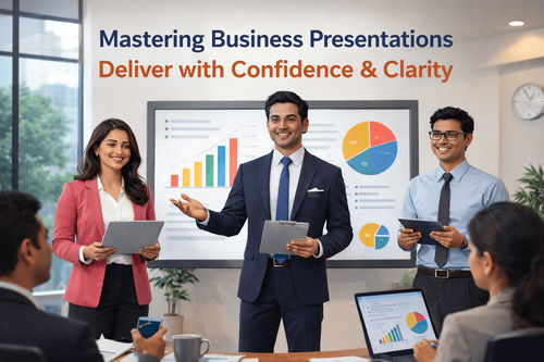 Deliver impactful business presentations with confidence and clarity