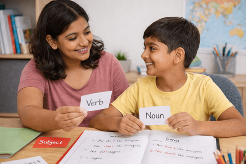 Fix Common Sentence Mistakes Easily for Kids