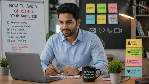 How to Avoid Ghosting Your Audience: 10 Business Connection Tips