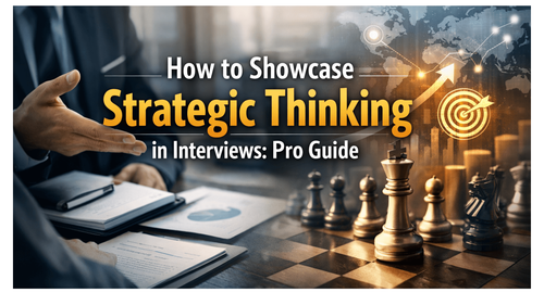 How to Showcase Strategic Thinking Skills in Interviews