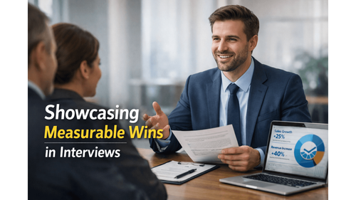 How Working Professionals Can Showcase Measurable Wins in Interviews