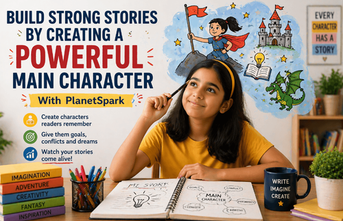 Build Strong Stories by Creating a Powerful Main Character With PlanetSpark