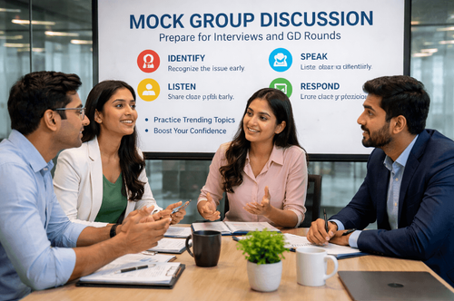 Use Mock Group Discussions to Prepare for Interviews and GD Rounds