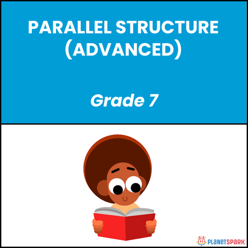 Class 7 Grammar Worksheet on Parallel Structure Rules