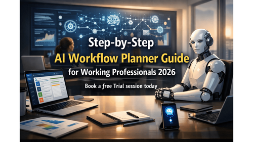 Step-by-Step AI Workflow Planner Guide for Working Professionals 2026