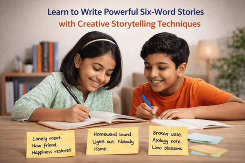 Learn to write powerful six-word stories with creative storytelling techniques