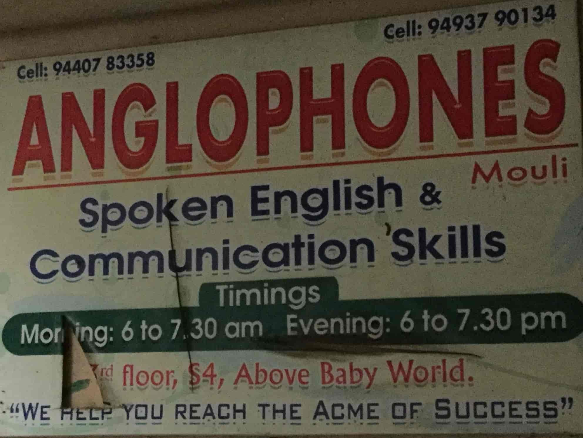 Anglophones Spoken English