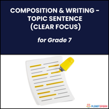 Class 7 Composition Worksheet on Mixed Paragraph Writing | PlanetSpark