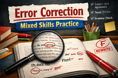 Class 5 Grammar Worksheet on Editing and Omission | PlanetSpark