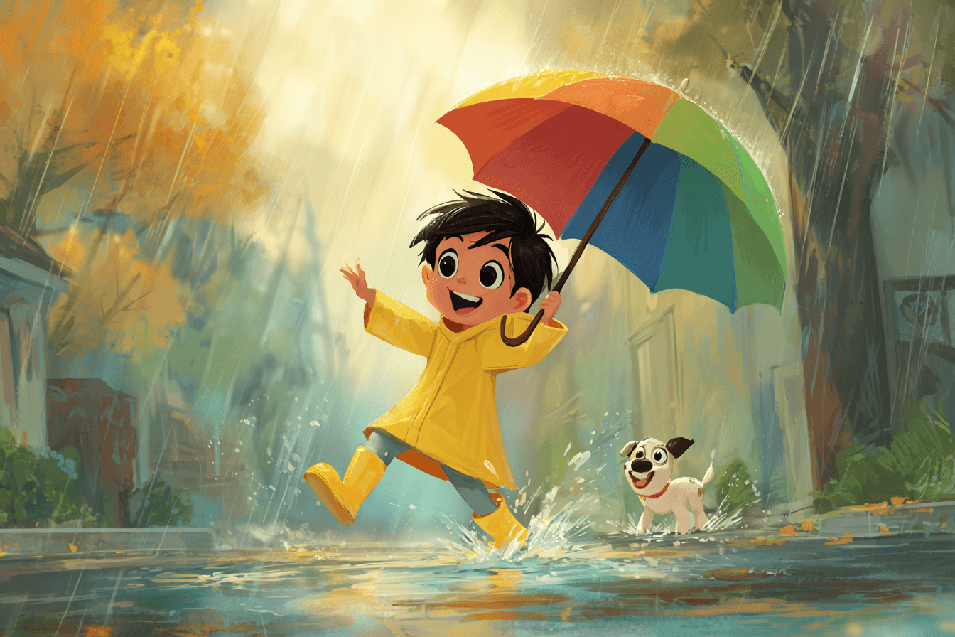 rainy day - reading comprehension paragraph